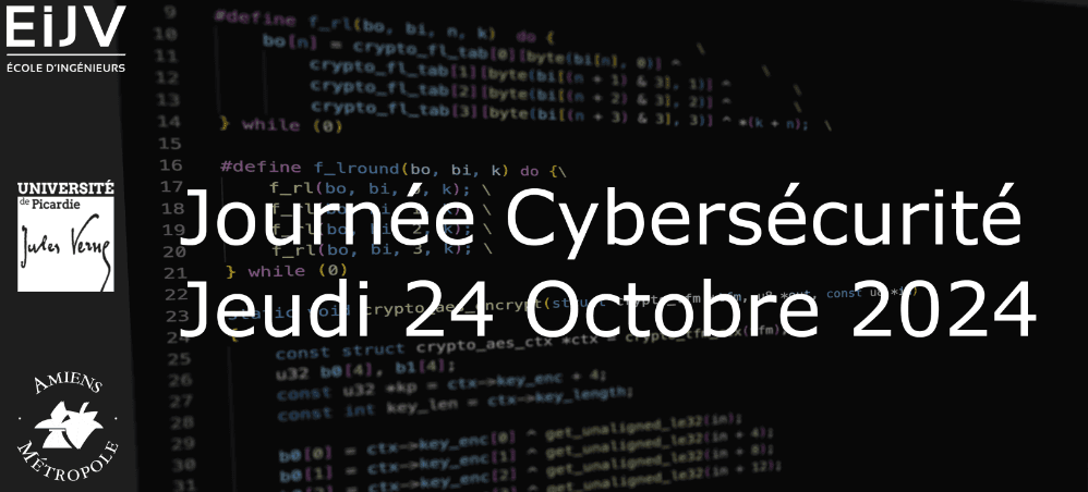 EIJV Journée Cybersécurité du Jeudi 24 Octobre 2024