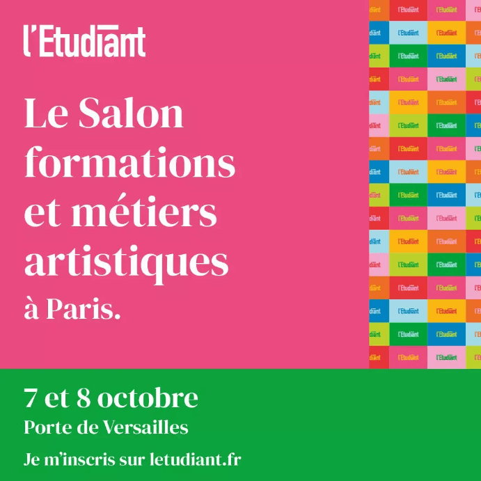 Rubika participe au salon de l’Etudiant des formations artistiques du 7 & 8 octobre 2023