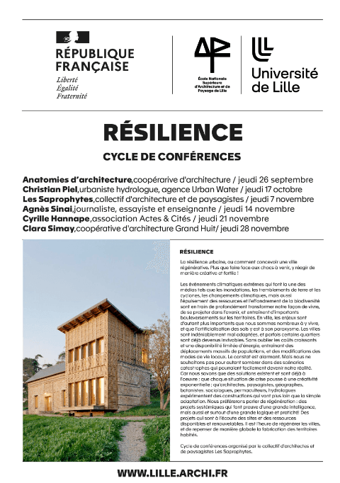 Cycle de conférence “Résilience”