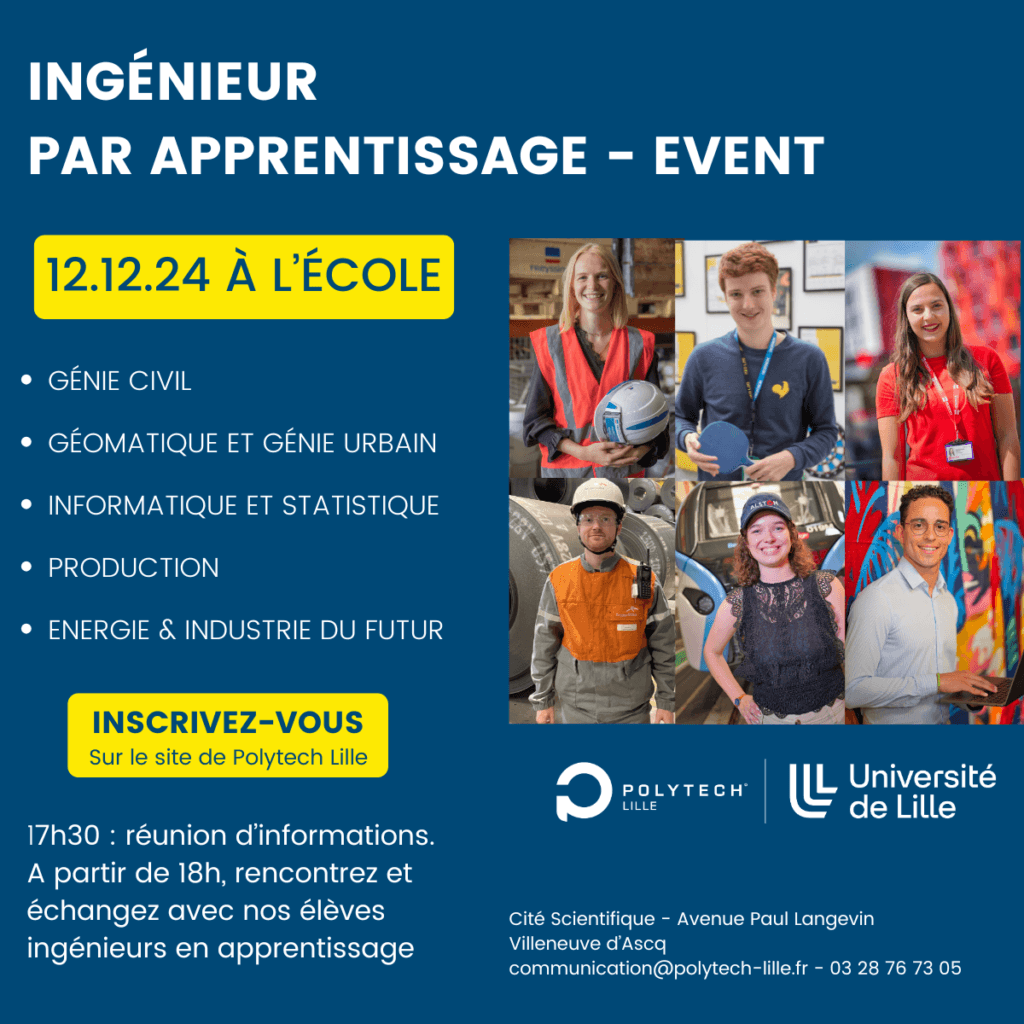 Cycle ingénieur en apprentissage
