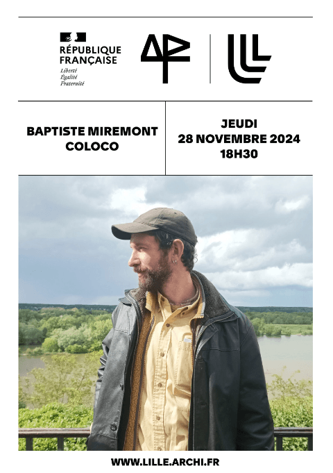 Jeudi 28 novembre à 18h30 – Conférence de Baptiste Miremont (Coloco)