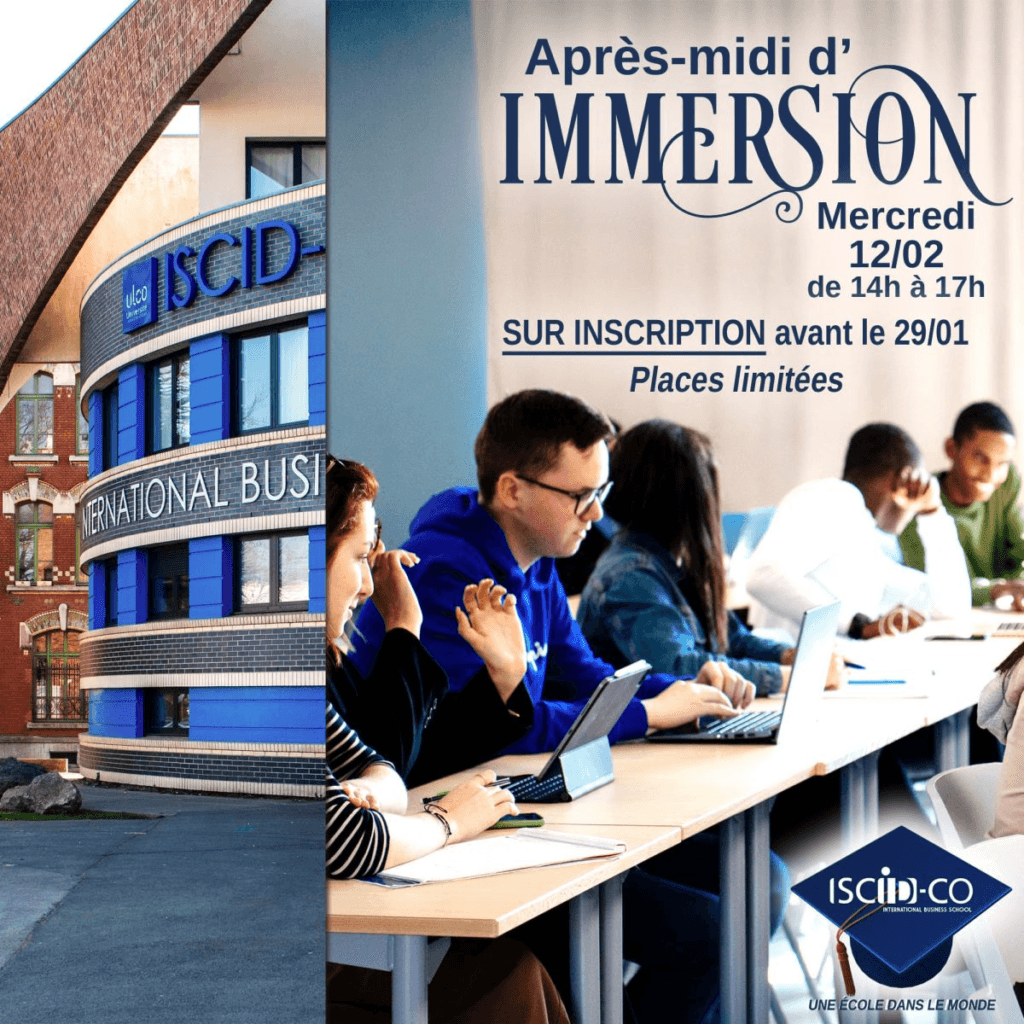 Immersion du 12/02 : inscriptions ouvertes jusqu&rsquo;au 28/01 inclus
