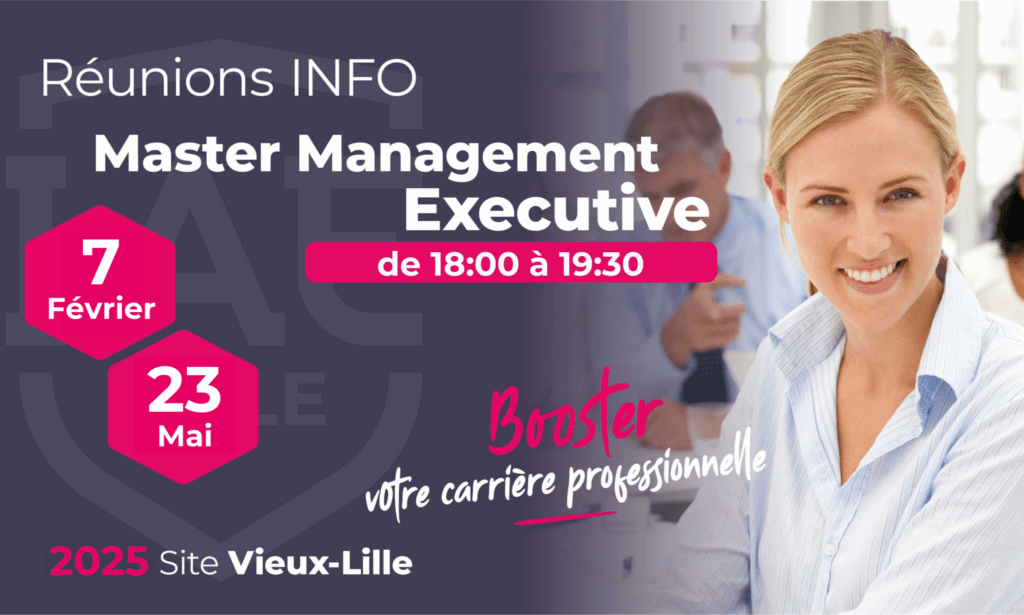 Réunions d’informations 2025 – Master Management Executive