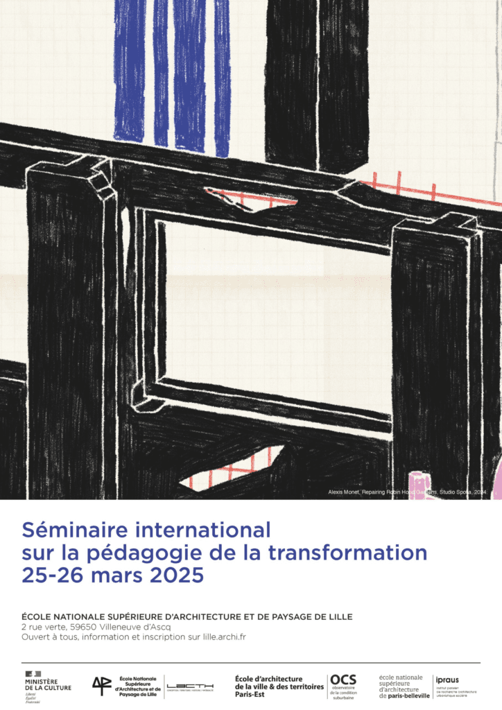 Save the date – 25-26 mars – Séminaire international sur la pédagogie de la Transformation