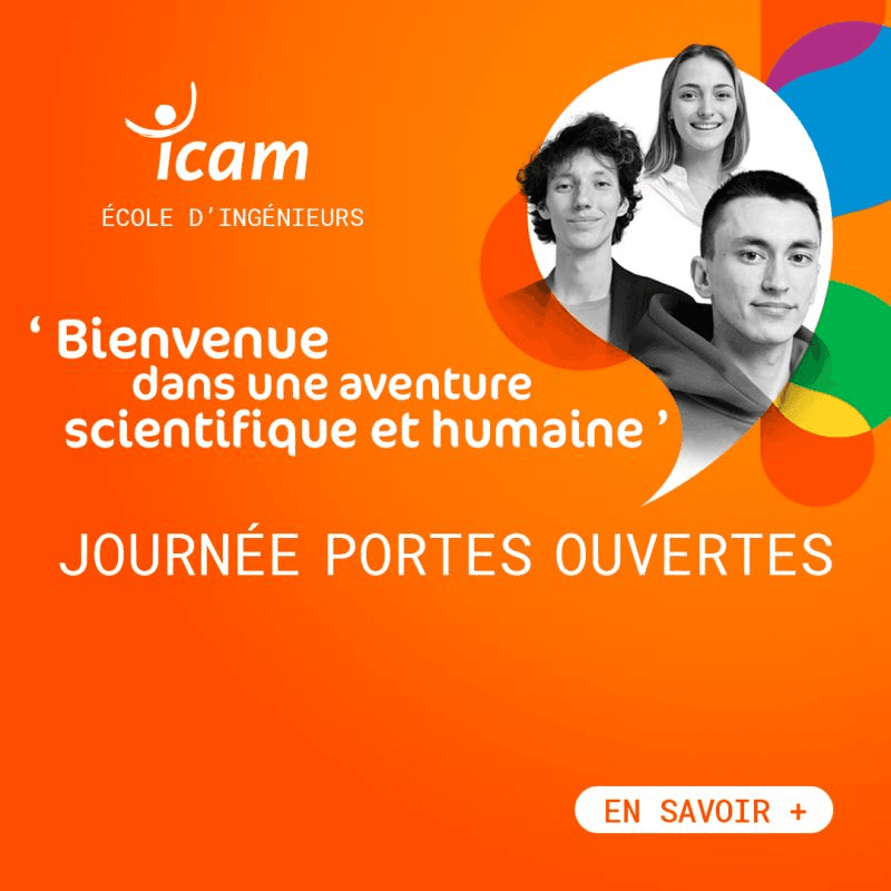 Journées portes ouvertes approchent à grand pas ! Venez découvrir nos campus Icam