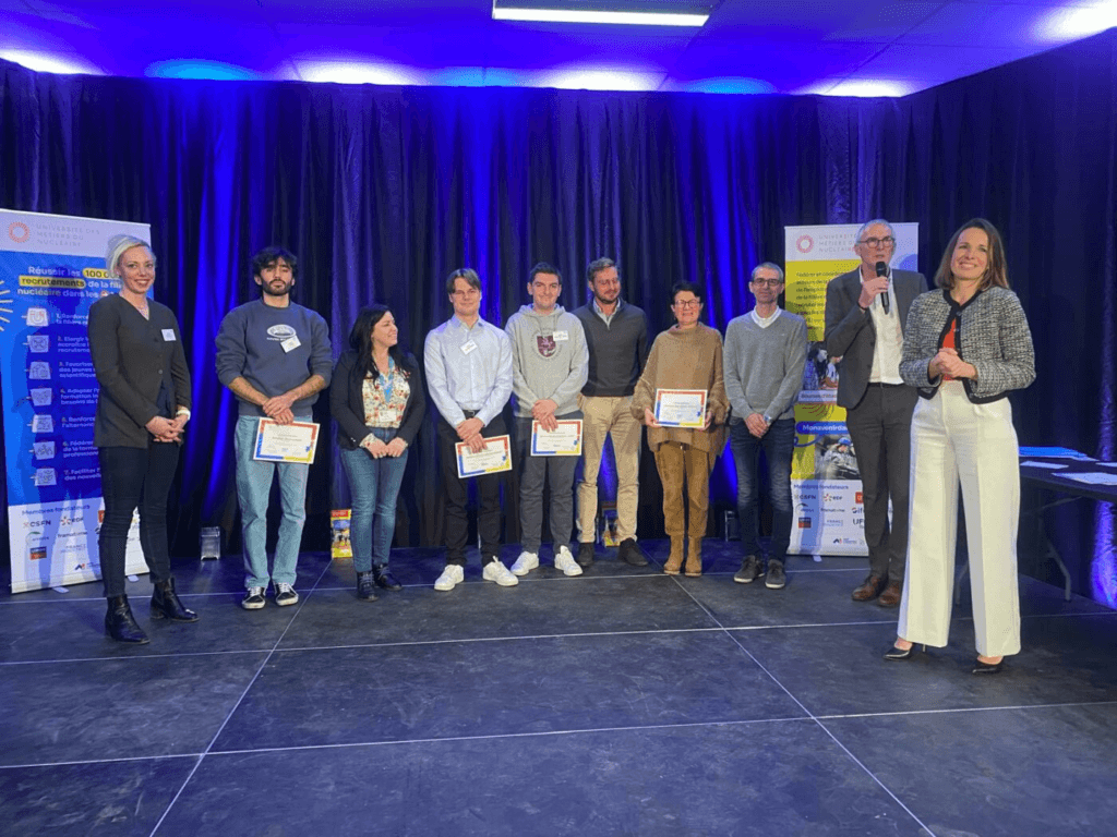 Semaine du Nucléaire : deux élèves-ingénieurs d’IMT Nord Europe lauréats de bourses de l’Université des Métiers du Nucléaire