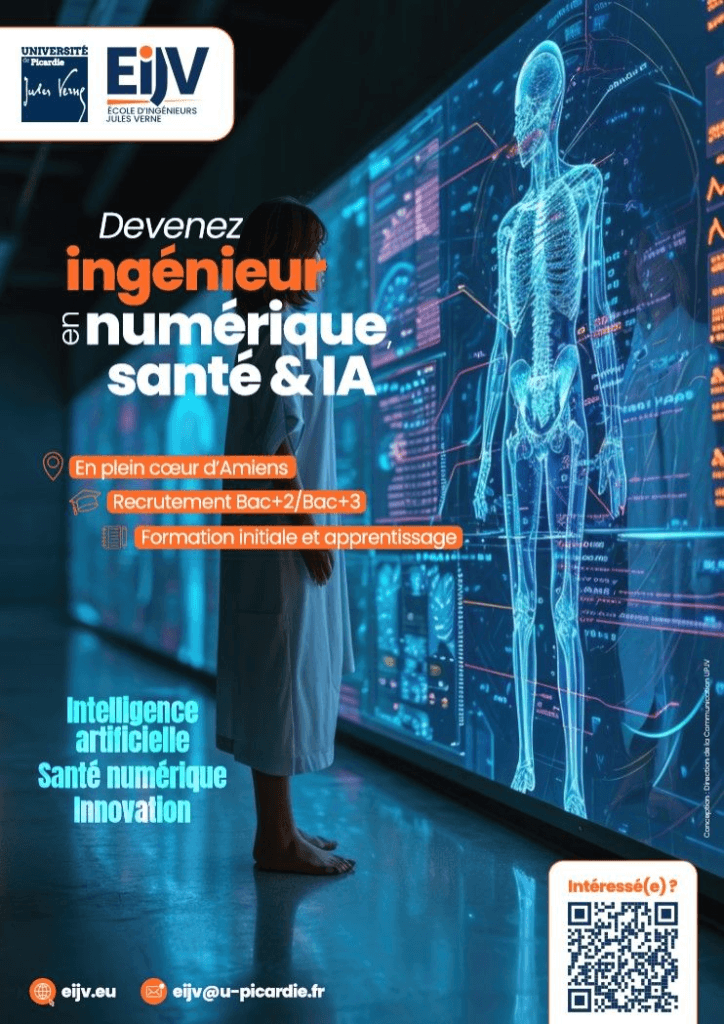 Rejoignez l&rsquo;EiJV et devenez ingénieur en numérique santé et IA !