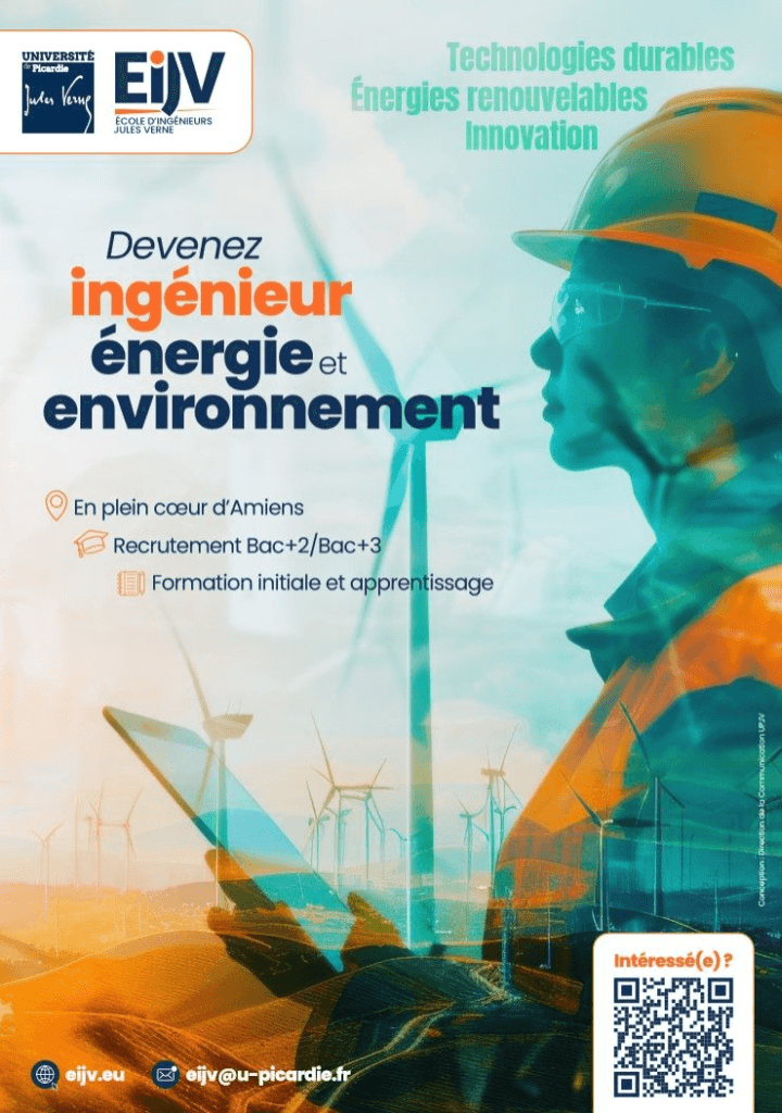 Rejoignez l&rsquo;EiJV et devenez ingénieur en génie énergétique et environnement !