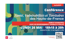 Conférence « Vivre et se nourrir dans un environnement toxique et pollué »