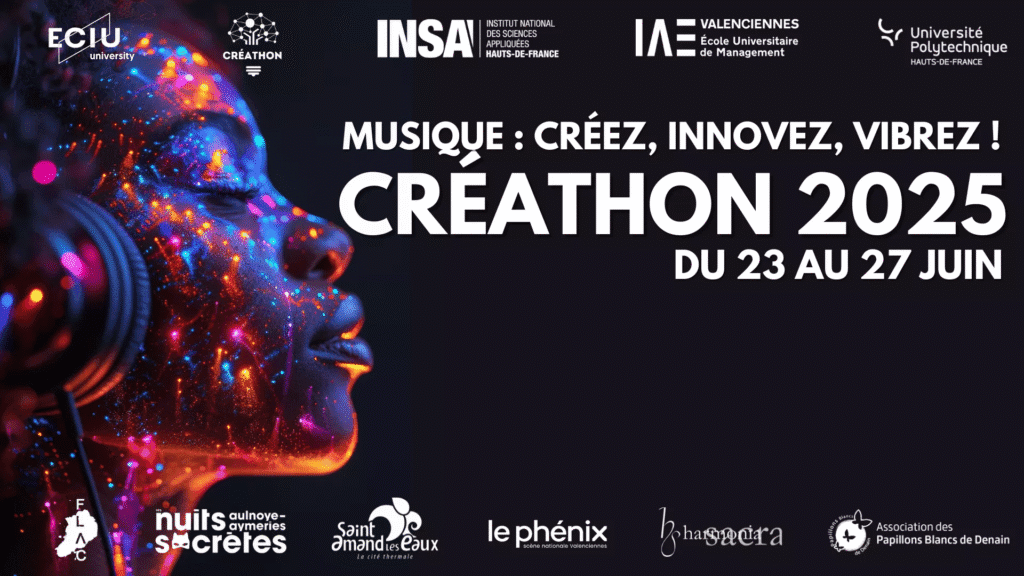 CRÉATHON 2025 – Musique : Créez, innovez, vibrez !