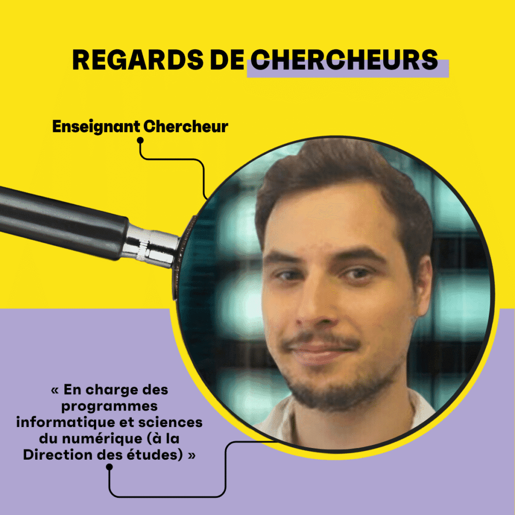 Regards de chercheurs avec Mickael Delamare