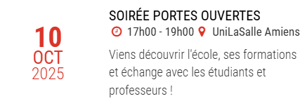 SOIREE PORTES OUVERTE LE 10 OCTOBRE 2025