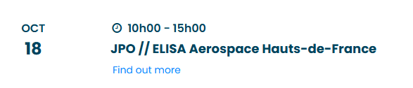 JPO // ELISA Aerospace Hauts-de-France