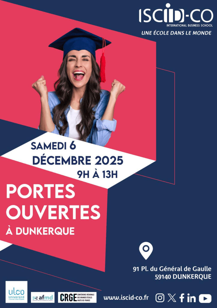 Portes Ouvertes samedi 6 décembre de 9h à 13h