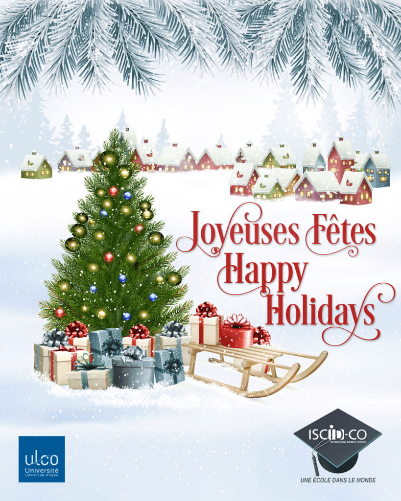 Fermeture de l&rsquo;École du 21/12 au 4/01 inclus