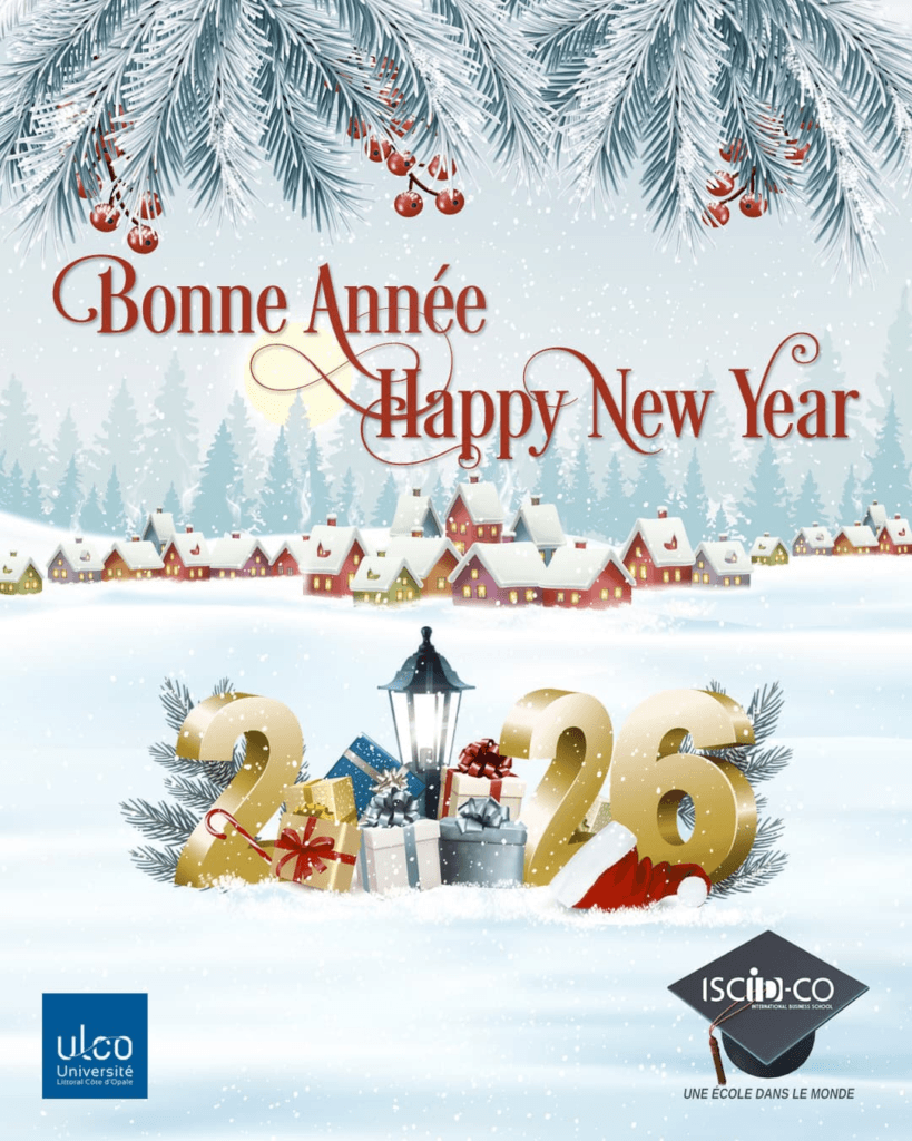 L&rsquo;ISCID-CO vous souhaite une Bonne Année