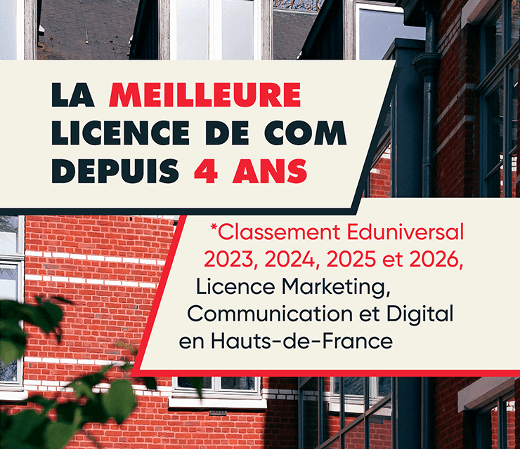 L’ISTC : meilleure licence « Marketing, Communication et Digital » des Hauts-de-France