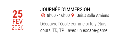 JOURNEE IMMERSION LE 25 FEVIRER 2026