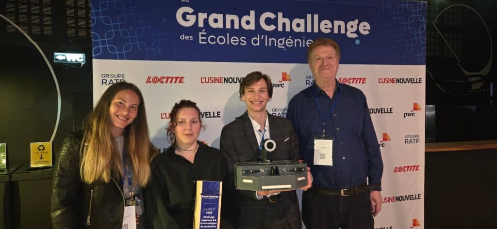 L’ESME remporte le Grand Challenge Mécatronique des Écoles d’Ingénieurs 2025