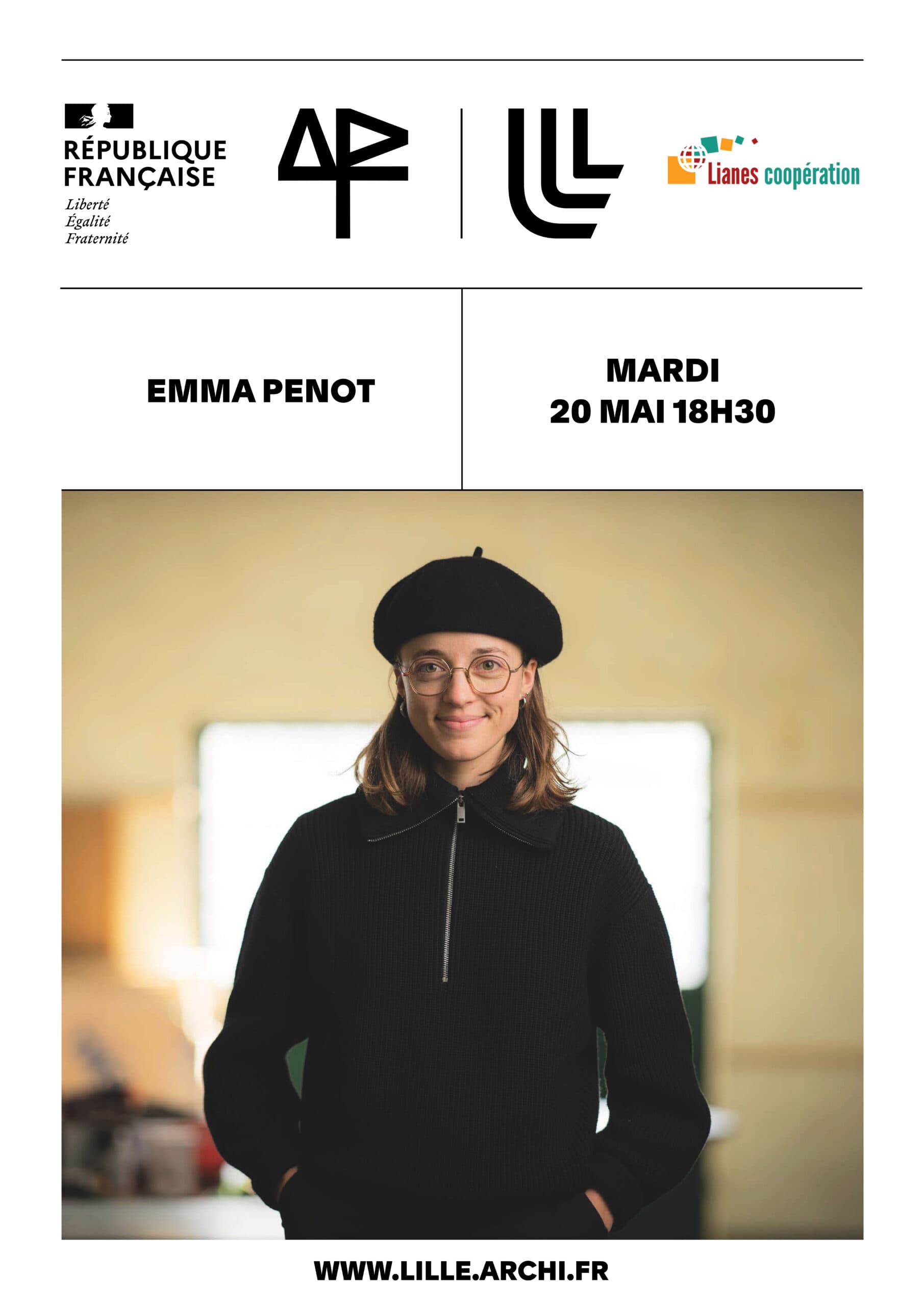 Mardi 20 mai – Conférence de Emma Penot