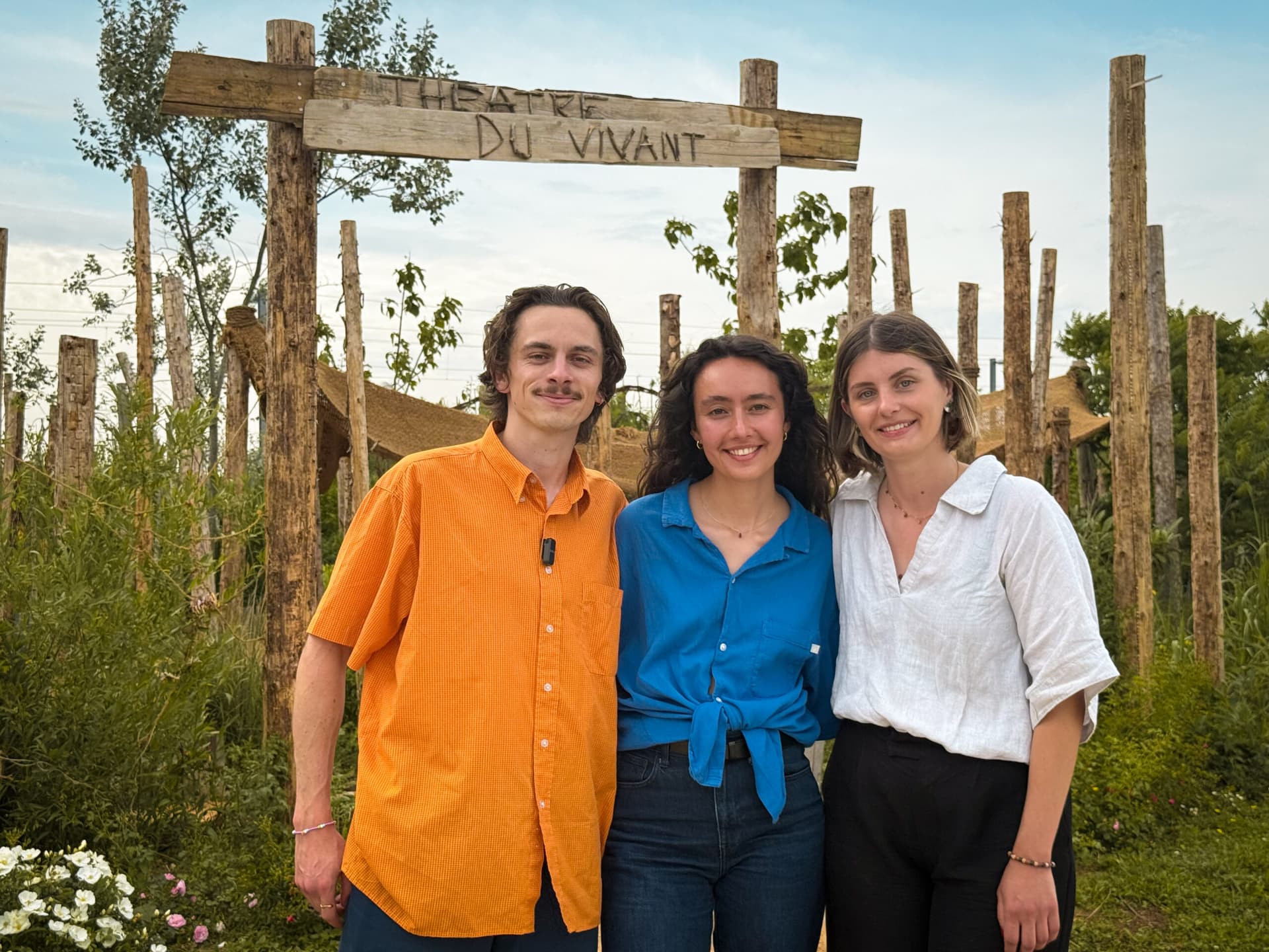 Bravo à Juliette Godié, Lisa Morin et Nathan Thellier de l’ENSAPL, lauréats du festival des jardins !