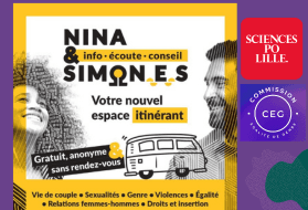 Un van pour discuter : Dispositif Nina & Simon.e.s à Sciences Po Lille le 21 novembre