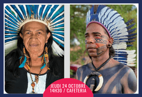 La Cacique Tanoné et le chamane Ururay à la rencontre des élèves !