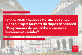 France 2030 – « Programmes de recherche en sciences humaines et sociales »