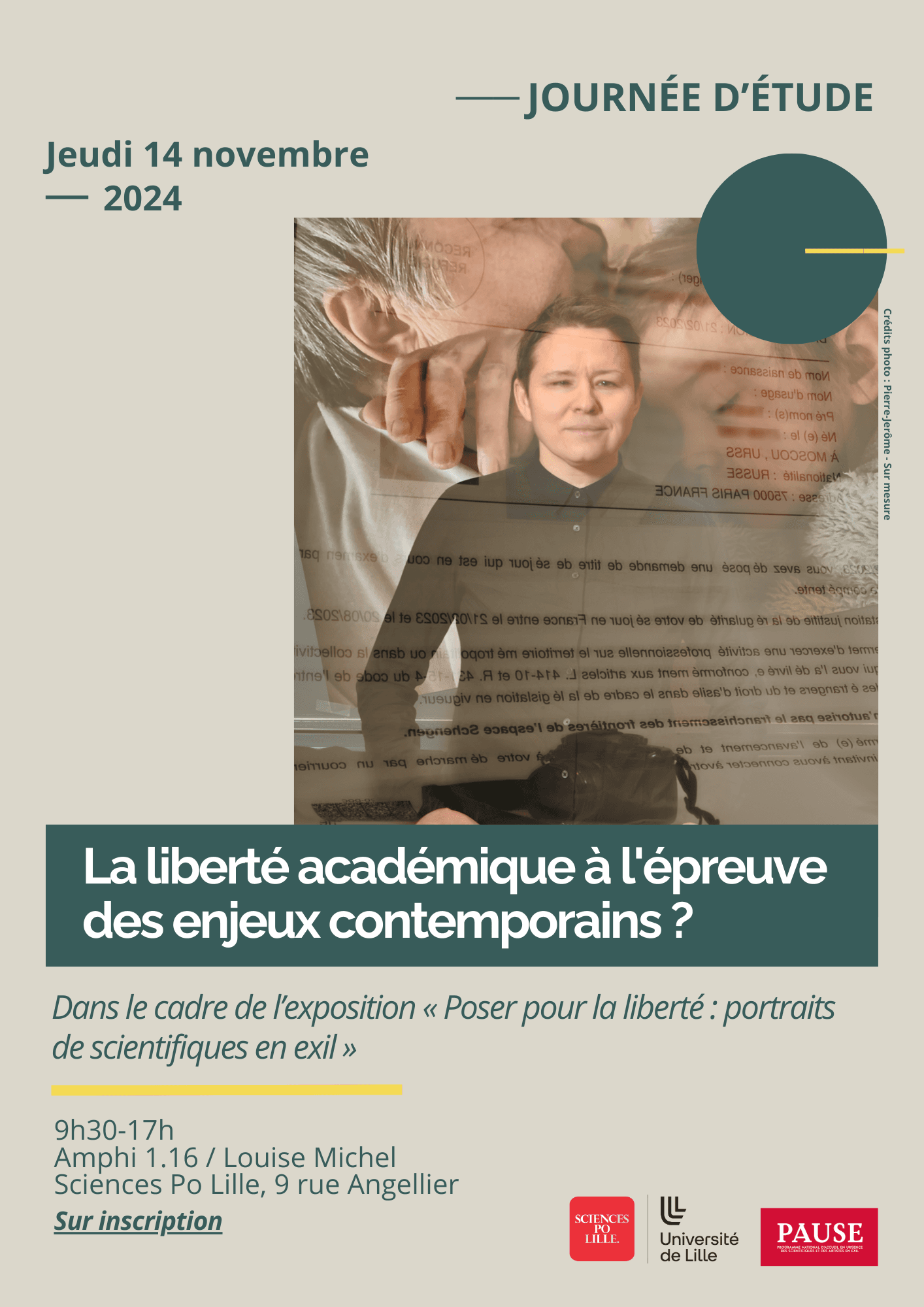 Journée d&rsquo;étude « La liberté académique à l&rsquo;épreuve des enjeux contemporains ? Jeudi 14 novembre 2024