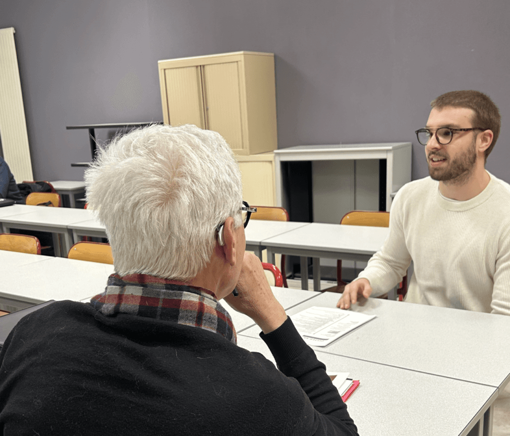 Simulation d’entretien par l’association EGEE