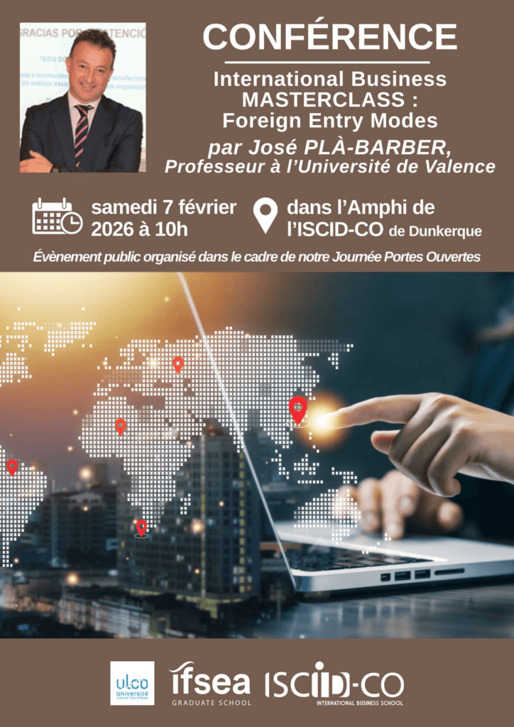 International Business Masterclass : Foreign Entry Modes (7 février)