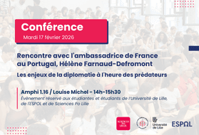 Rencontre avec l’ambassadrice de France au Portugal, Hélène Farnaud-Defromont