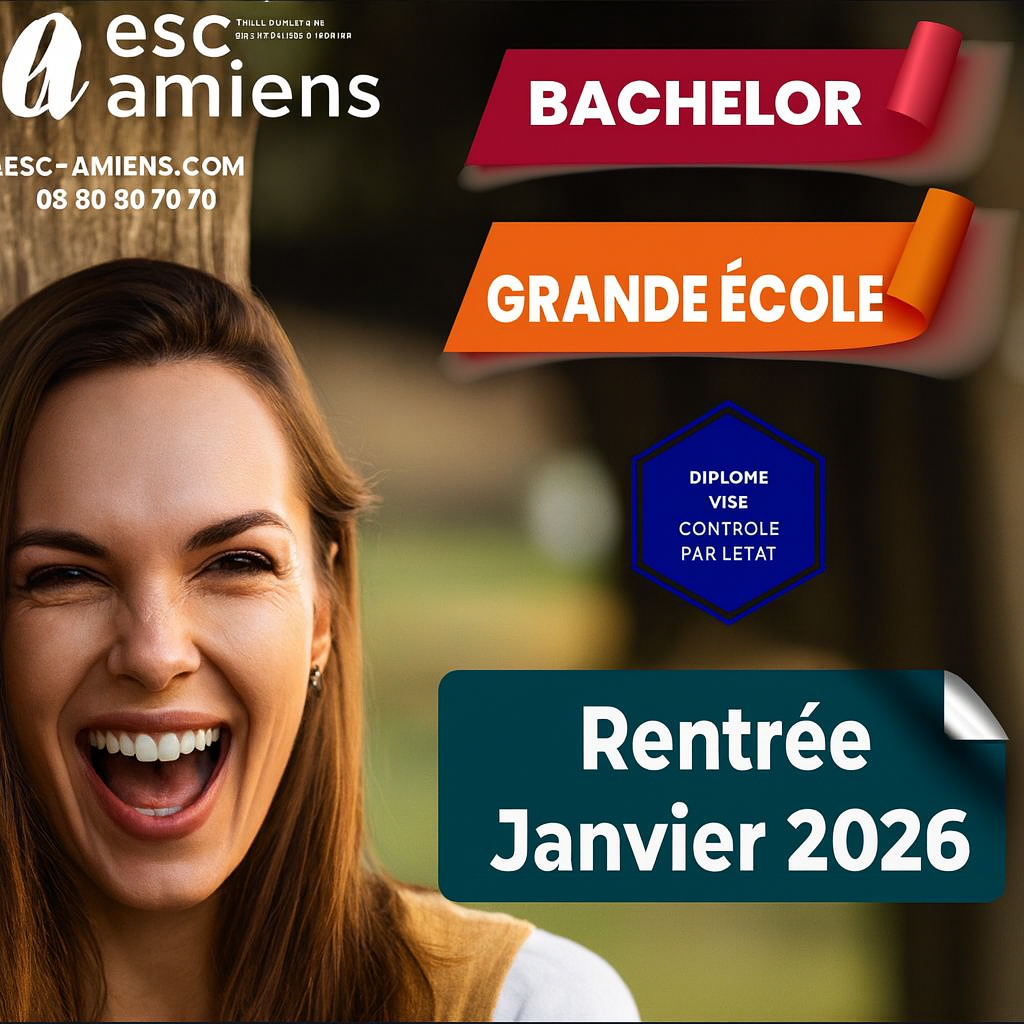 Découvrez la rentrée décalée de janvier 2026 de l’ESC Amiens
