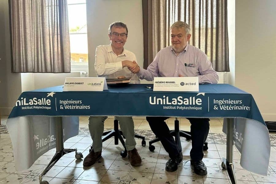 UniLaSalle et Acted unissent leurs forces pour construire un monde 3ZÉRO